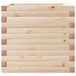 vidaXL Jardinière 50x50x45 5 cm bois de pin massif