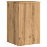 vidaXL Supports pour plantes 2 Pièces chêne artisanal bois ingénierie