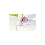 LEITZ Cahier WOW A5 - 5 x 5 - Spiralé - Couverture PP Vert métallisée
