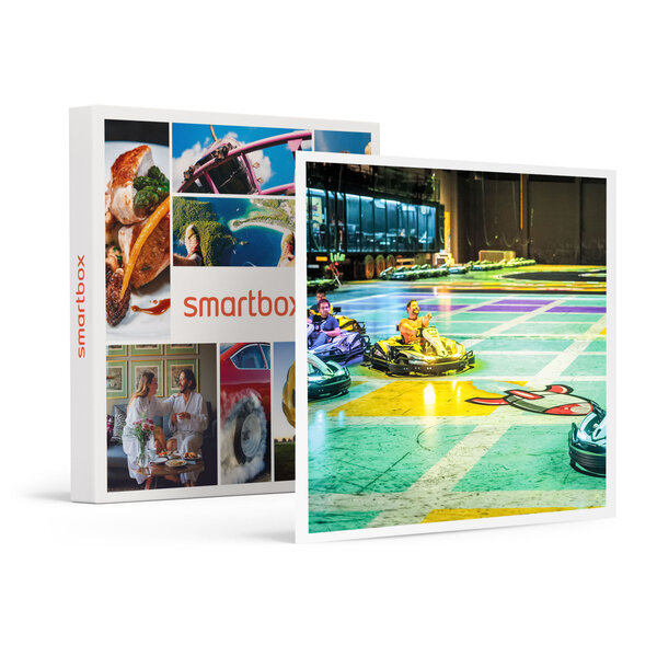 SMARTBOX - Coffret Cadeau 3 sessions de karting intéractif pour 3 personnes près de Tours -  Sport & Aventure