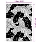 vidaXL Tapis d'extérieur vert 140x200 cm PP