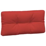 vidaXL Coussins de palette 5 Pièces rouge tissu