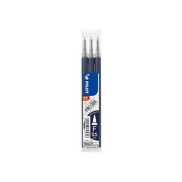 Recharge pour roller frixion point bls-frp5  bleu noir pilot
