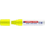 Marqueur Craie Liquide 4090 Jaune fluorescent Pointe Biseautée 4-15 mm EDDING