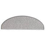 vidaXL Tapis d'escalier autocollants aspect sisal 15 Pièces 65x21x4 cm
