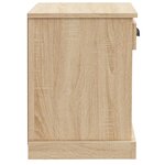 vidaXL Tables de chevet 2 Pièces chêne sonoma 43x36x50 cm