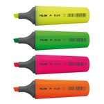 Marqueurs fluorescents 4 pièces