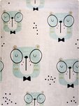 Tapis pour chambre Enfant 120 x 160 cm - Blanc