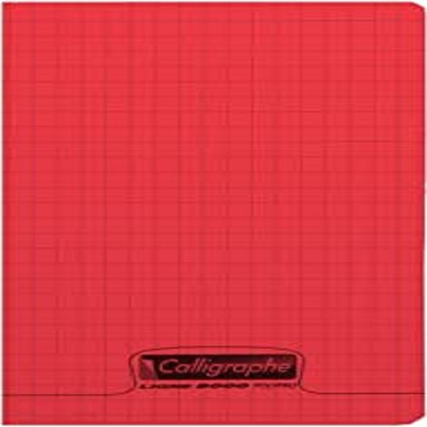 Calligraphe Un carnet piqué 96 pages 11x17 cm 90g petits carreaux