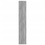 vidaXL Cloison de séparation sonoma gris bois d'ingénierie