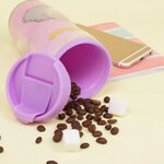 PUSHEEN Mug de voyage en plastique - Fierce
