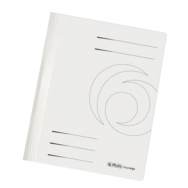 Chemise à lamelles EASYORGA A4 Carte 240g Blanc HERLITZ