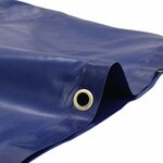 vidaXL Bâche bleu Ø 2 6 m 650 g/m²