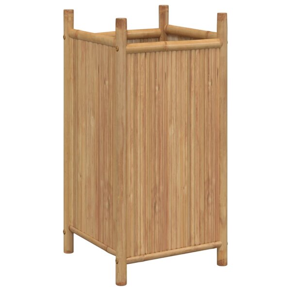 vidaXL Jardinière 40x40x80 cm bambou