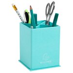 Pot À Crayons Carré 4 Compartiments Carton Teksto - Couleurs Assorties - X 8 - Exacompta