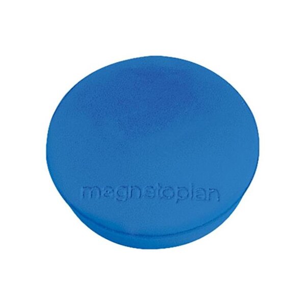 Pqt de 10 Aimants Discofix Rond 'standard' Diam 30 mm Bleu foncé MAGNÉTOPLAN