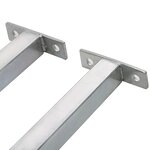 vidaXL Barres de fenêtre réglables de sécurité 3 Pièces 710-1200 mm