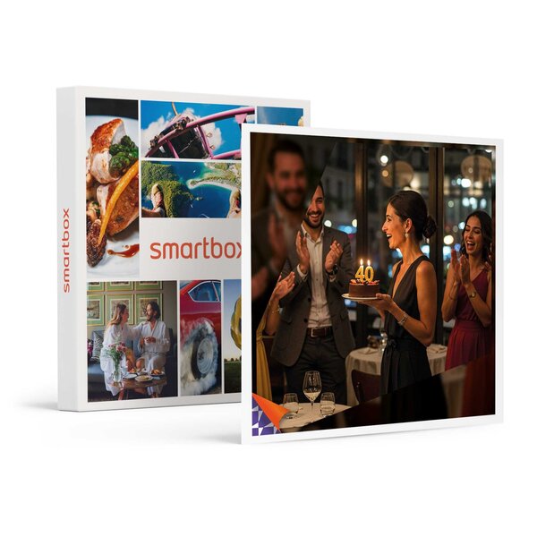 SMARTBOX - Coffret Cadeau Joyeux anniversaire ! Pour femme 40 ans -  Multi-thèmes