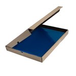 Etui Carton De 100 Pochettes Coin Pvc Lisse Haute Résistance 13/100e - A4 - Couleurs Assorties - Exacompta