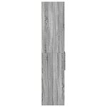 vidaXL Buffet haut sonoma gris 50x42 5x185 cm bois d'ingénierie