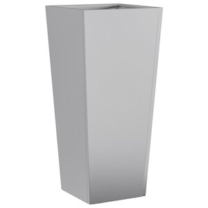 vidaXL Jardinière 35x35x75 cm acier galvanisé