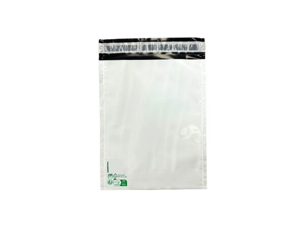 10 Enveloppes plastique opaques 80 microns N°1 - 185x230mm
