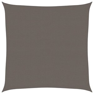 vidaXL Voile d'ombrage 160 g/m² Anthracite 4 5x4 5 m PEHD
