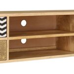 vidaXL Meuble TV 120x30x40 cm Bois massif de manguier