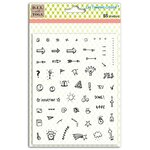 Tampons Crystal Icônes Bullet Journal - Draeger paris