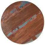 vidaXL Table de bar Bois de récupération massif 75x(76-110) cm