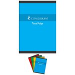 Cahier TP agrafé A4 96P 70g/90G seyes/uni coloris aléatoires CONQUÉRANT