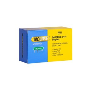 TACWISE Agrafes 140/8 mm 5.000 pièces galvanisé