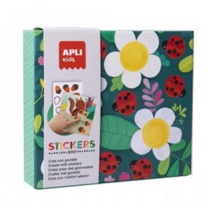 Boite gommettes Coccinelle