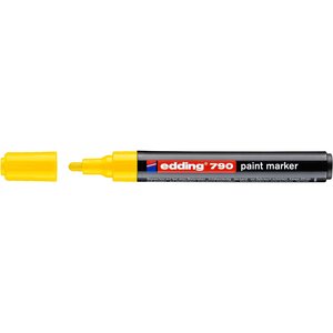 Marqueur Peinture 790 Jaune Pointe Ronde 2-3 mm EDDING
