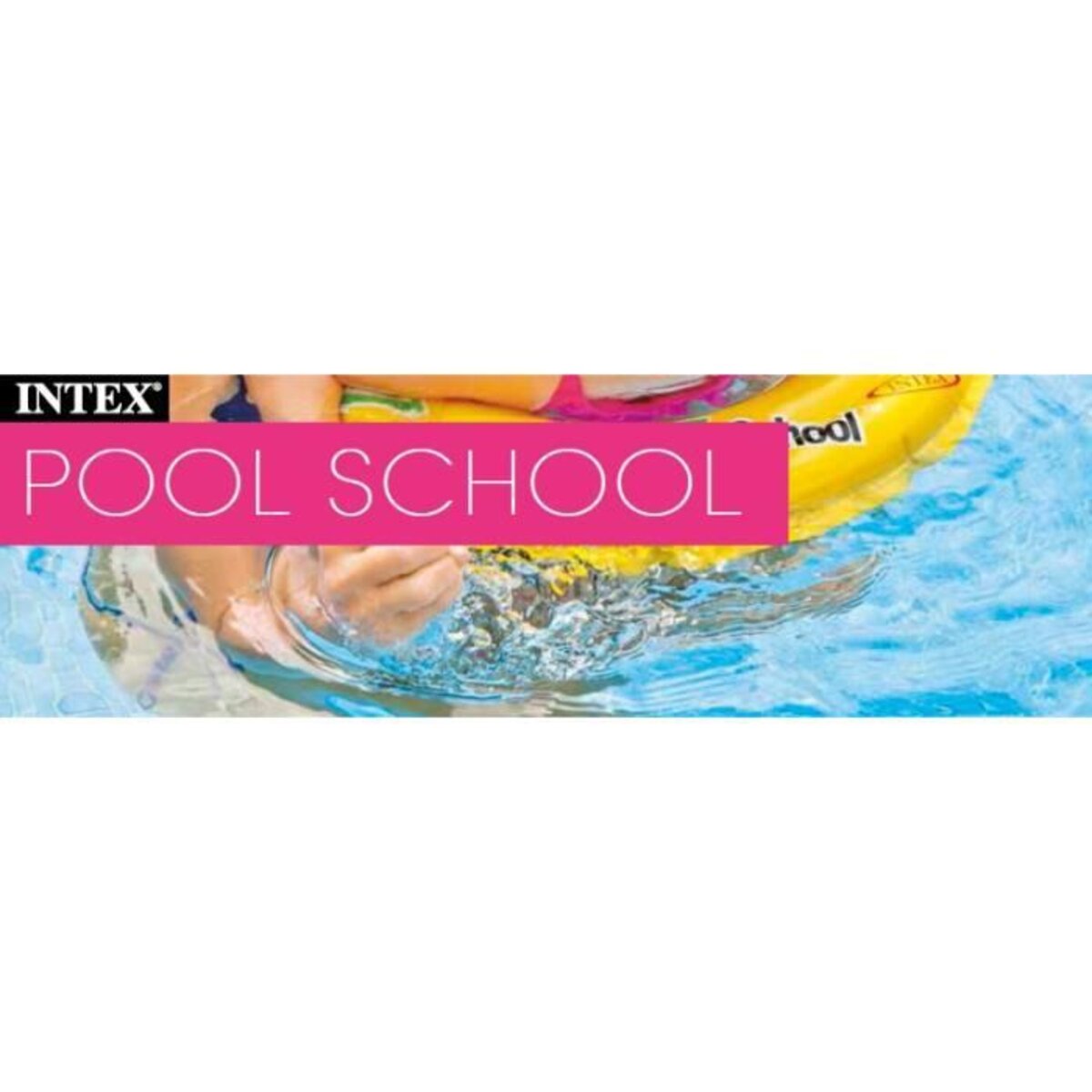 Bouée culotte gonflable Pool school INTEX