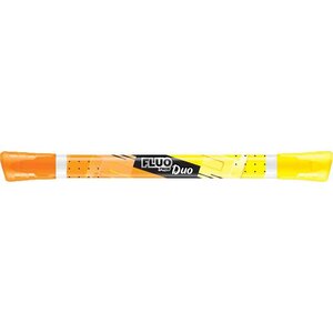 Surligneur FLUO'PEPS PEN DUO 2 pointes jaune/orange MAPED