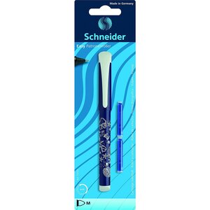Roller à cartouche Easy assorti Blister 1 pièce + 2 cartouches Coloris Aléatoire SCHNEIDER