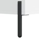 vidaXL Buffet blanc 34 5x32 5x90 cm bois d'ingénierie