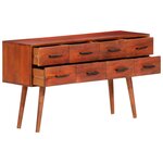 vidaXL Buffet 110x30x59 cm Bois massif de manguier