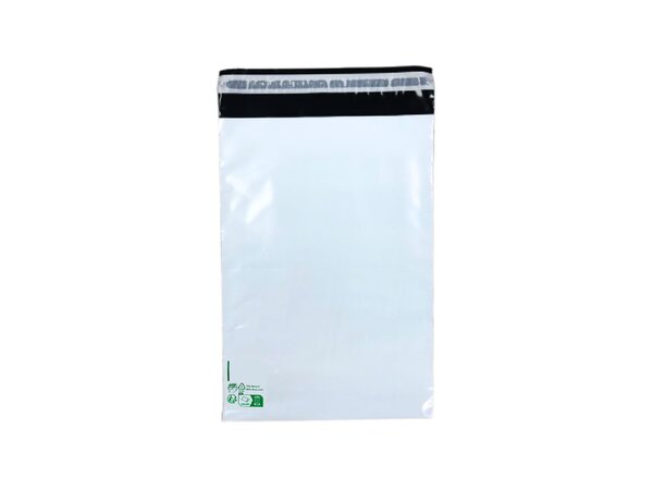 500 Enveloppes plastique opaques ECO 60 microns N°2 - 230x330mm