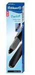 Stylo Roller TWIST Rechargeable Droitier ou Gaucher Noir PELIKAN