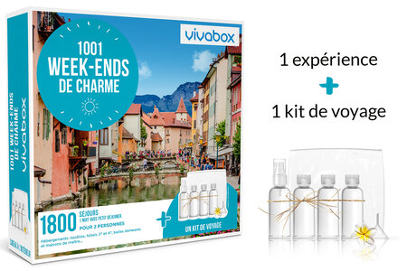 Coffret cadeau - VIVABOX - 1001 week-ends de charme