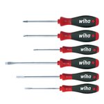 Wiha jeu de tournevis softfinish 6 pièces 302 hk 601