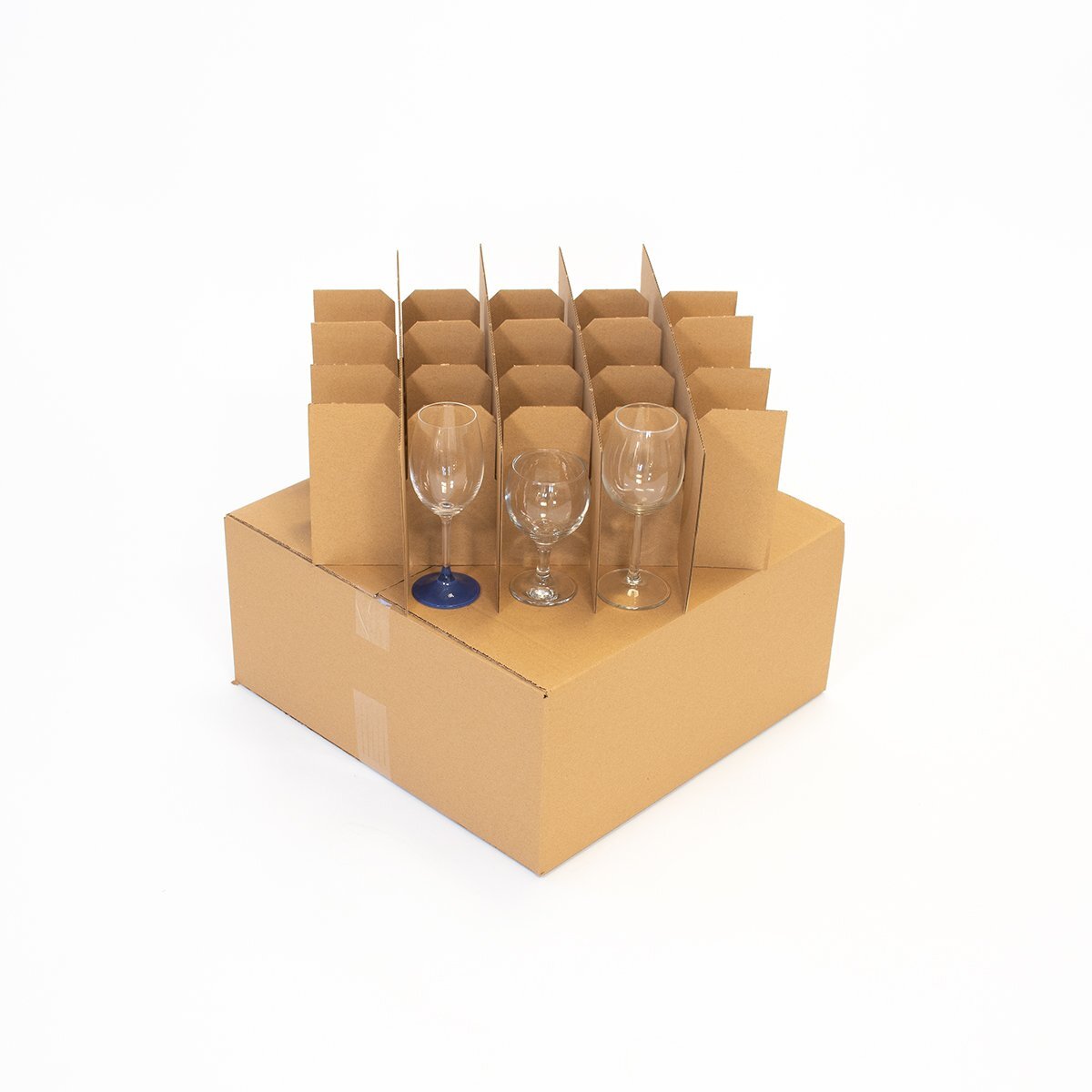 5 x Carton à verres (cartons de déménagement pour les verres, les  bouteilles et les tasses, de 15 à 30 compartiments) - Sets e[474] -  Cdiscount Bricolage
