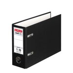 Classeur à levier PP maX.file protect A5 à l'italienne dos de 75 mm Noir HERLITZ