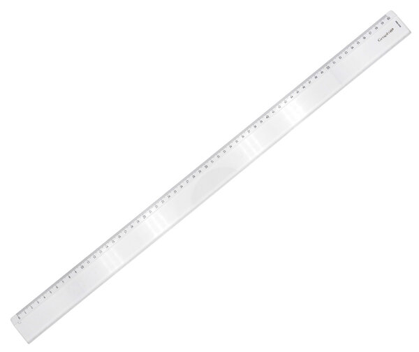 Graph'it Règle 1 biseau bord anti-tâche 60 cm