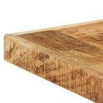 vidaXL Table de salle à manger 200x100x75 cm Bois de manguier solide