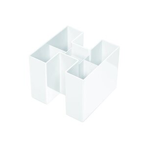 multipot à crayons BRAVO, 5 compartiments, blanc HAN