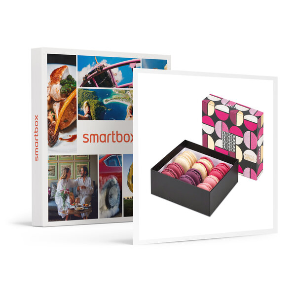 SMARTBOX - Coffret Cadeau Coffret Décor Macaron Fauchon : 12 macarons livrés à domicile -  Gastronomie