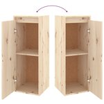 vidaXL Meubles TV 4 Pièces Bois massif de pin